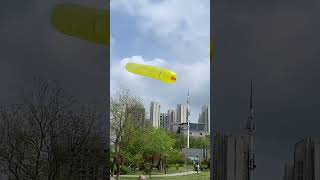 This Rocket Balloon That Can Fly And Make A Sound Is So Fun. Children Love It So Much.