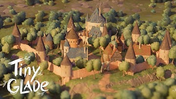 First Time Playing Tiny Glade - Cozy Building