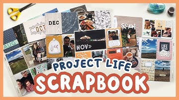 Finishing my 2020 Project Life Album | Scrapbooking Process Video