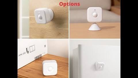 SwitchBot sensore di movimento, configurazione e montaggio