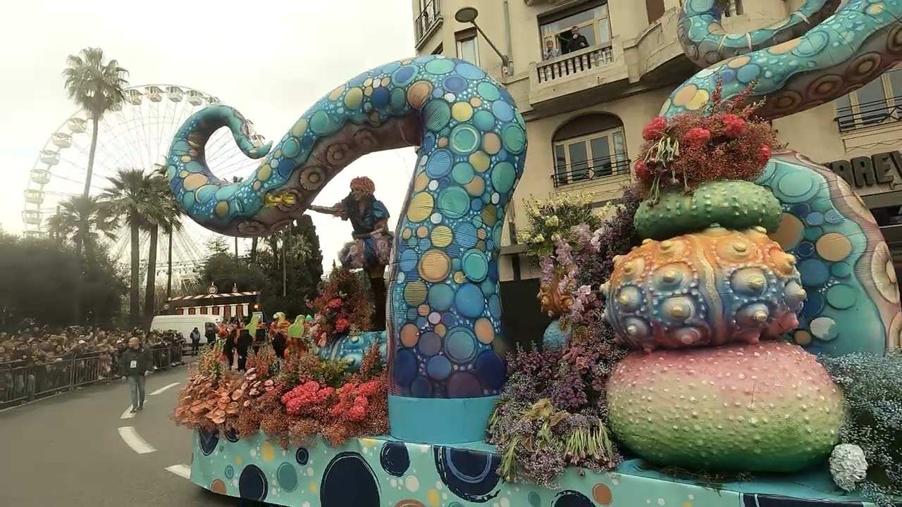 Carnaval de Nice 2025 Corso de fleurs