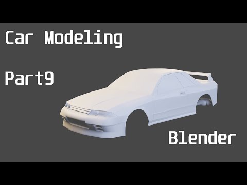 High Poly car