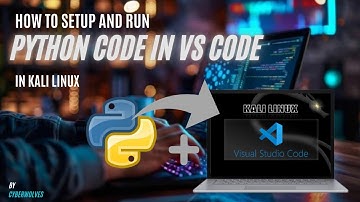 How to Setup and Run Python code in VS code on Kali Linux || Cyber Wolves || (easy guide)