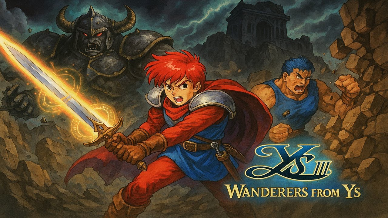 SHARP X68000用 WANDERERS FROM YS Buy Ys III: Wanderers from Ys for X68000 | retroplace