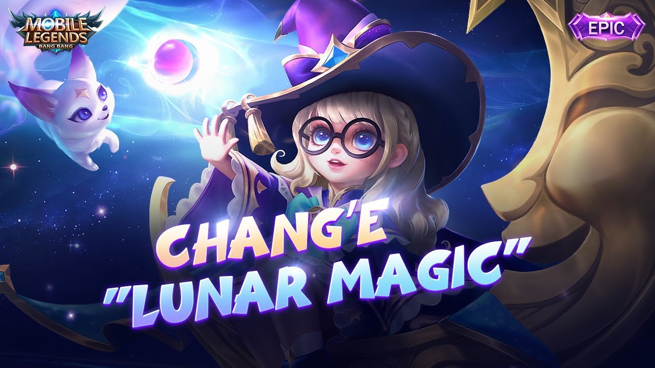 Chang E New Skin Lunar Magic Mobile Legends Bang Bang Youtube