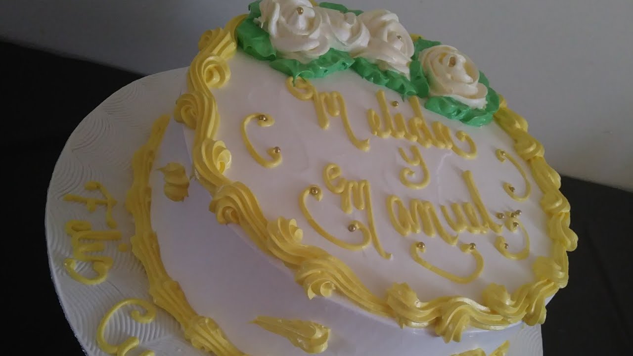 Decoracion simple. bizcochos dominicano