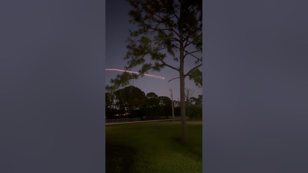Meteor in FloridaRoyal Palm Beach 4/30/2023 YouTube