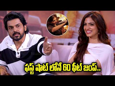 Karthi about Malavika First Short of Sardar 2 shoot | Sardar Movie Team Interaction