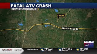 One dead after ATV crash in Marinette County