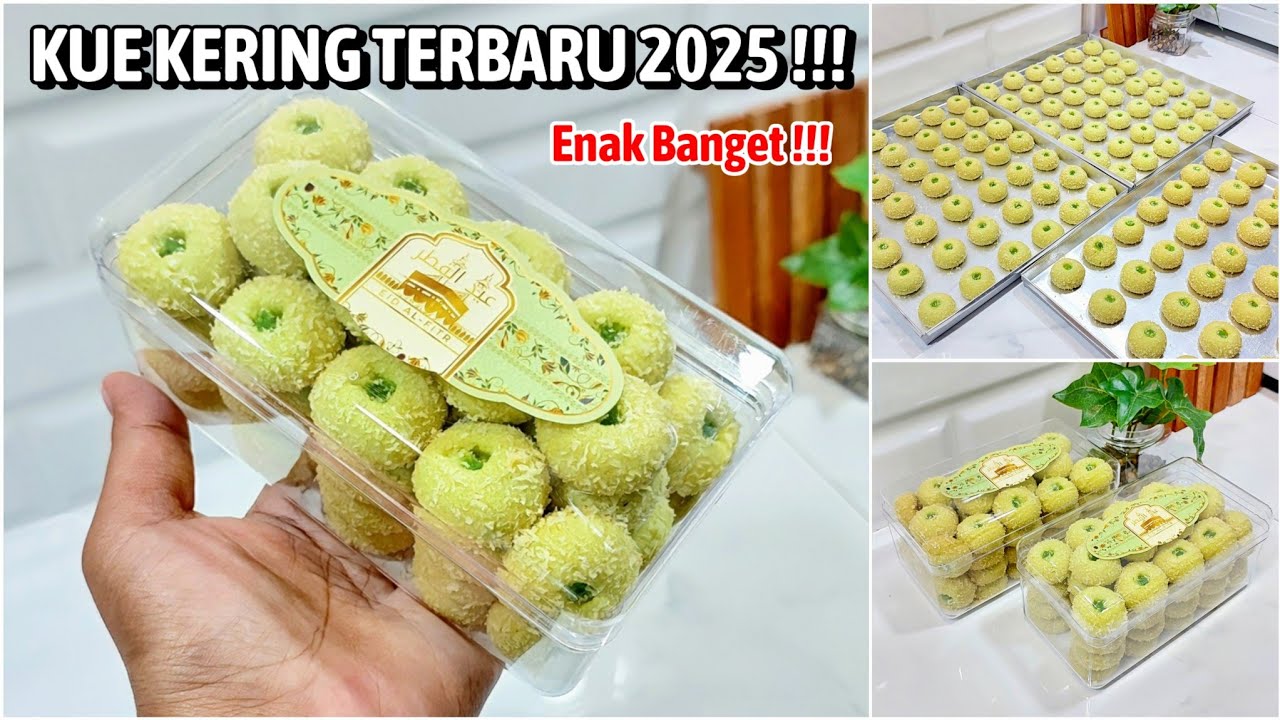 KOK BISA SIH ADA YANG SEENAK INI‼️KUE KERING TERBARU 2025 TERENAK WAJIB COBA BANGET👍