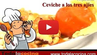 CEVICHE A LOS TRES AJIES