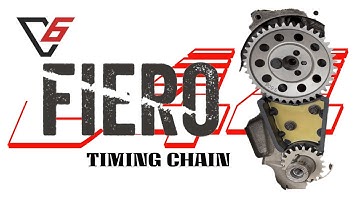 Pontiac Fiero Timing Chain Install 2.8L V6 L44 1985-1988