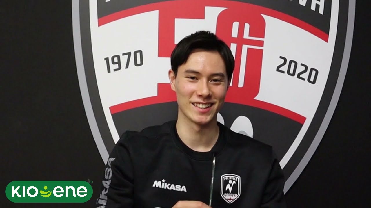 Ran Takahashi introduce himself to Kioene Padova fans