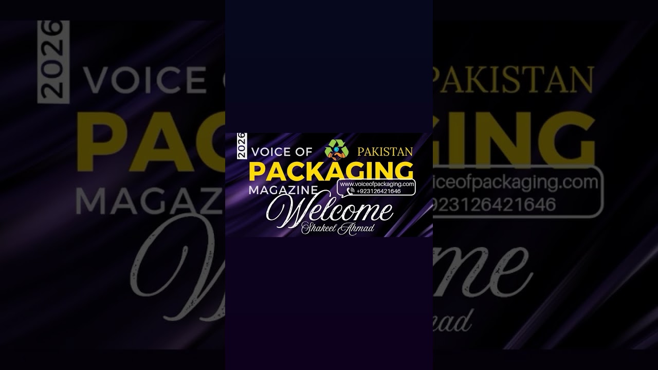 The future of plastic packaging in Pakistan is clean, responsible, and innovative #voiceofpackaging