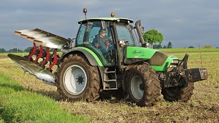 Ploughing | Deutz-Fahr Agrotron 150 + Vogel & Noot | Ten Voorde Agrarische Dienstverlening | 2024