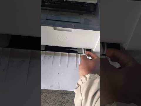 HP Laser 1008a adjust Paper Size | Solve paper zaam in HP Laser Printer #printer #hpprinter
