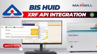 How Gold purity results are posted on BIS Portal for HUID generation with XRF integration #huid #api