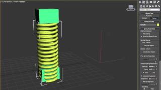 3ds max dynamic spring tutorial