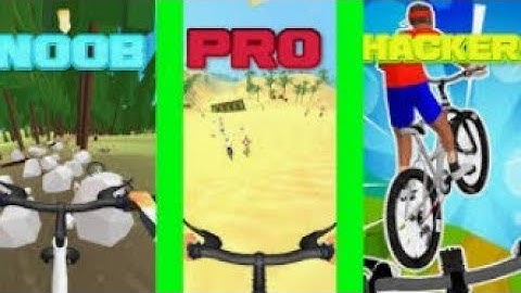 noob vs pro vs hackr riding extreme 3d