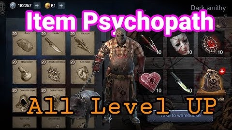 Horrorfield Indonesia - All Item Psychopath Level Max | Butcher