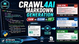 Master Web Scraping for LLMs: Advanced Markdown Generation with Crawl4AI