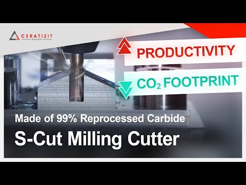S-Cut – Versatile Power Milling Cutters - video from KOMET