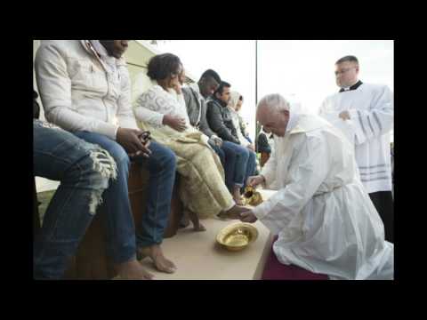 Video: Hat Jesus vor oder nach dem Abendessen die Füße gewaschen?