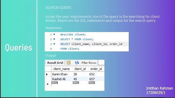Database Group 6B Presentation Video