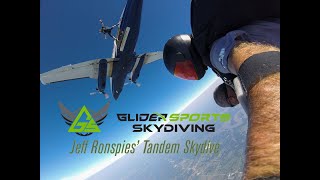 Jeff Ronspies goes Skydiving at Glidersports in Clinton, MO
