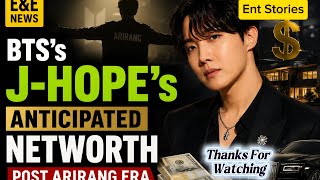 The anticipated networth of BTS's J-hope post the ARIRANG comeback Pt 1 | Ent Stories