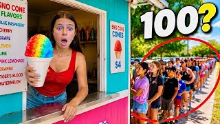 Can we Sell 100 SnoCones in 24 HOURS?