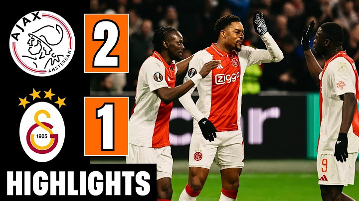 Ajax Vs. Galatasaray 2-1 | EXTENDED HIGHLIGHTS | UEFA Europa League | Ajax Highlights