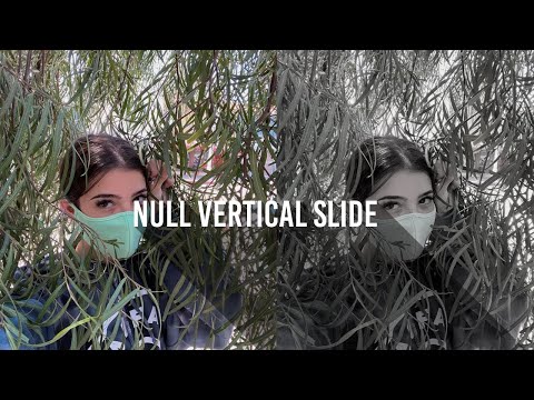How to: vertical null slide|| Adobe After effects