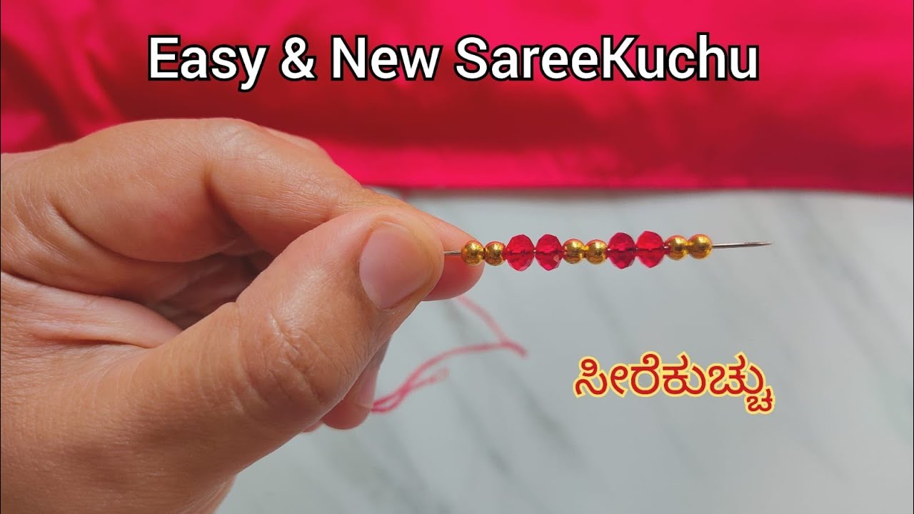 #CrystalSareekuchu #easykuchu #beadskuchu #SareeKuchu#325#ಸೀರೆಕುಚ್ಚು #Kuchu #ಸೀರೆಗೊಂಡೆ