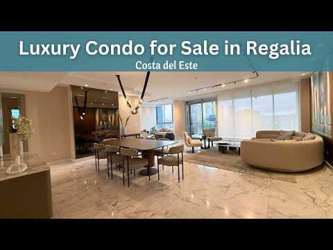 Luxury 3 Bedroom Condo for Sale in PH Regalia Costa del Este