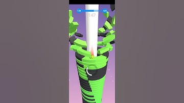 Stack ball | 💥level 134💥 completed by pro gaming with Jubu | #shorts