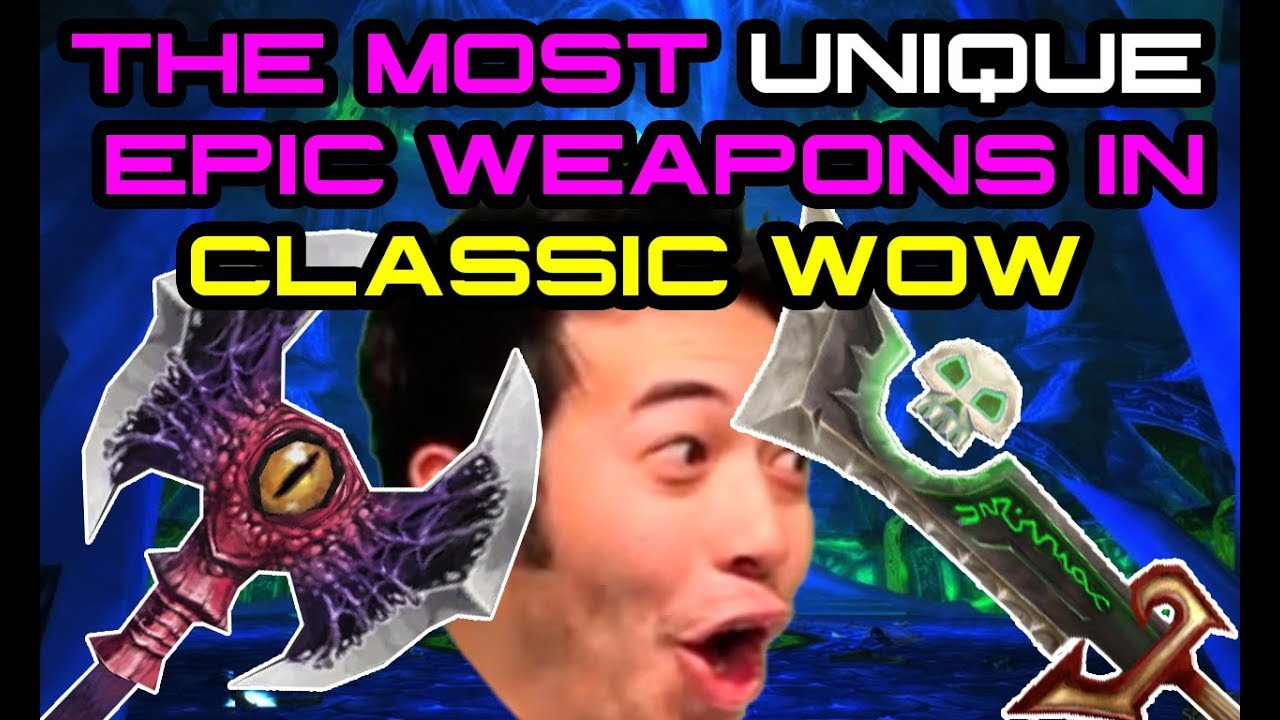 The Most Unique Weapons in Classic WoW! ...That Arent Legendaries ...