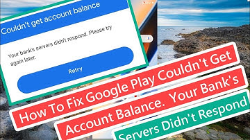 How To Fix Google Pay Couldn