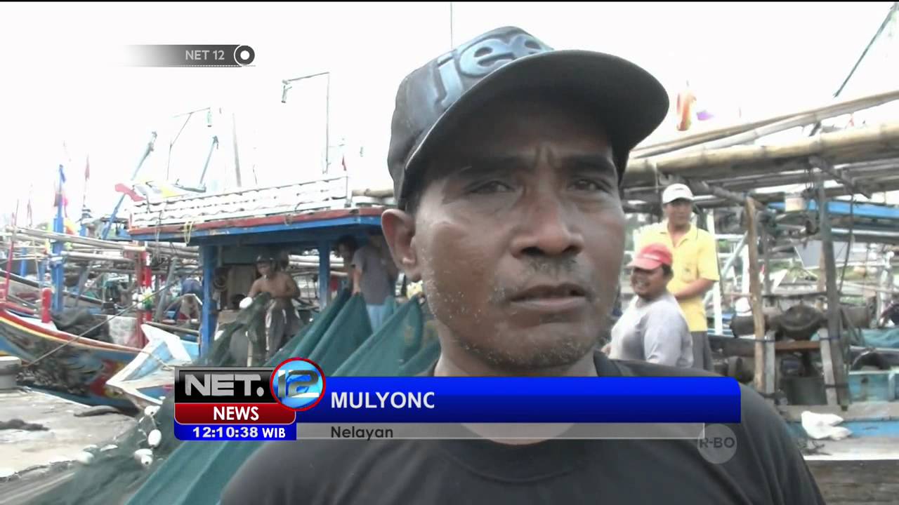 Puluhan nelayan di Pemalang mogok melaut akibat BBM mahal - NET12