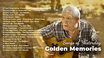Golden Memories Songs Of Yesterday 🎸 Oldies Instrumental Of The 50s 60s 70s 🎸