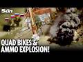 Russian Troops Chased Into Their Own Secret Ammo Depot Wiped Out by Himars Rockets