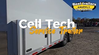 Cell Tech Service Trailer Walk Through