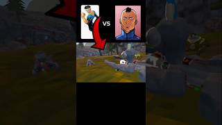 invisible vs mohawk invisible #vr #animalcompany #memes #invincible