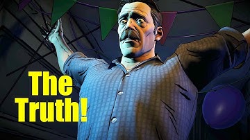 Bruce Tells the Truth to Gordon About Batman - Batman TellTale GameModded