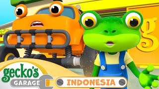 Truk Monster Truk Bayi Bergabung! | Garasi Gecko | Kartun Populer Anak-Anak | Seru dan Mendidik
