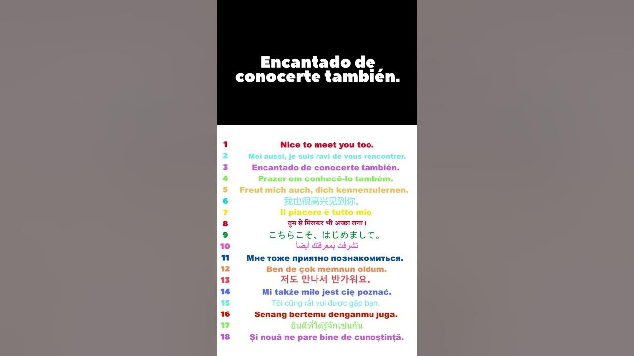 How To Say NICE TO MEET YOU TOO In Spanish YouTube how-to-say-nice-to-meet-you-too-in-spanish-youtube