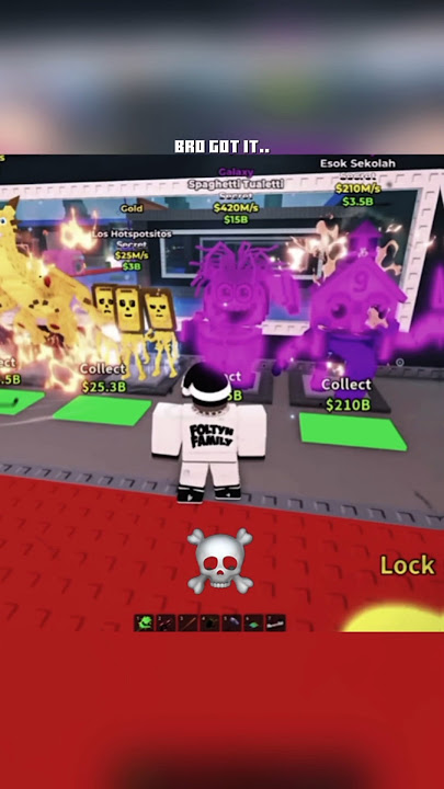 This Guy Got New SPAGHETTI TUALETTI🤑🍀#shorts #roblox #stealabrainrot #fyp