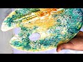 Altered Painting Palette | Mixed Media Art | ArtfoliobyIndu