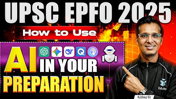 How to Prepare for UPSC EPFO 2025 | UPSC EPFO EO AO & APFC Online Preparation Strategy, Plan & Tips