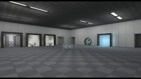 PORTAL 2   Non-Euclidean Level Design